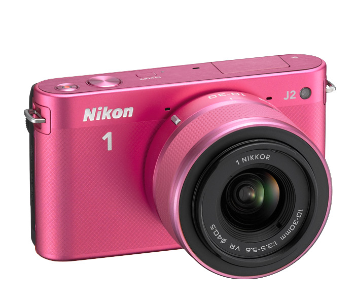 Nikon 1 J2 in Pink