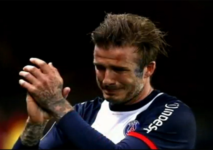 David Beckham Last Match